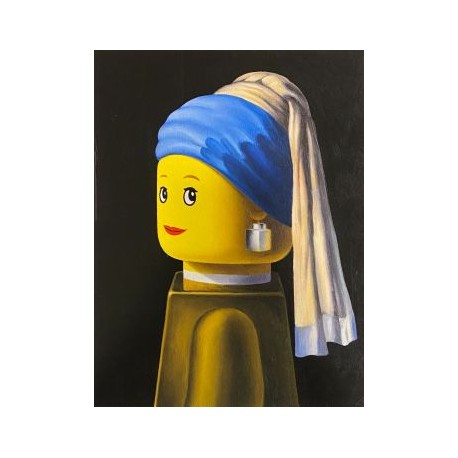 "Ragazza con il turbante-Vermeer"